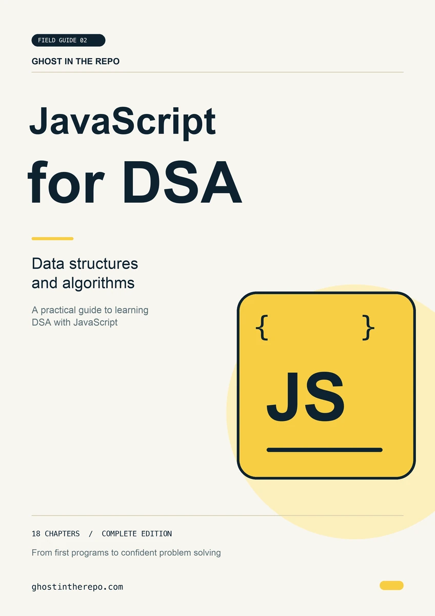JavaScript for DSA cover